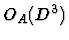 $O_A(D^3)$
