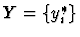 $Y=\{y^*_i\}$