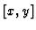 $\K[\sub{x},\sub{y}]$