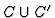 $C \cup C^{\prime}$
